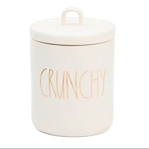Rae Dunn CRUNCHY Covered Container